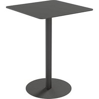 meet powered by PAPERFLOW CROSS Stehtisch HPL-Platte schwarz 80,0 x 80,0 x 110,0 cm von meet powered by PAPERFLOW