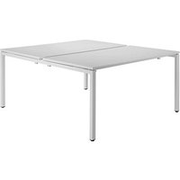 PAPERFLOW easyDesk Doppelschreibtisch weiß rechteckig, 4-Fuß-Gestell weiß 160,0 x 166,0 cm PAPERFLOW easyDesk Doppelschreibtisch weiß rechteckig, 4-Fuß-Gestell weiß 160,0 x 166,0 cm von PAPERFLOW