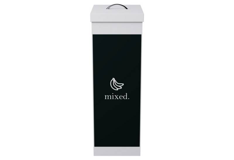 PAPERFLOW Papierkorb Mülltrenner Restmüll CTSMX.13 60l weiß von PAPERFLOW