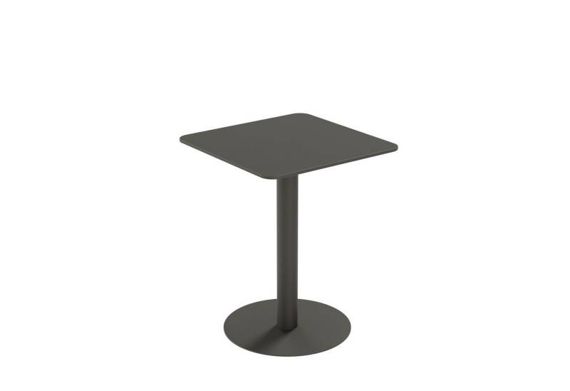PAPERFLOW Schreibtisch Bistrotisch Cross TRCROS6060M.01 60x60x75cm schwarz von PAPERFLOW
