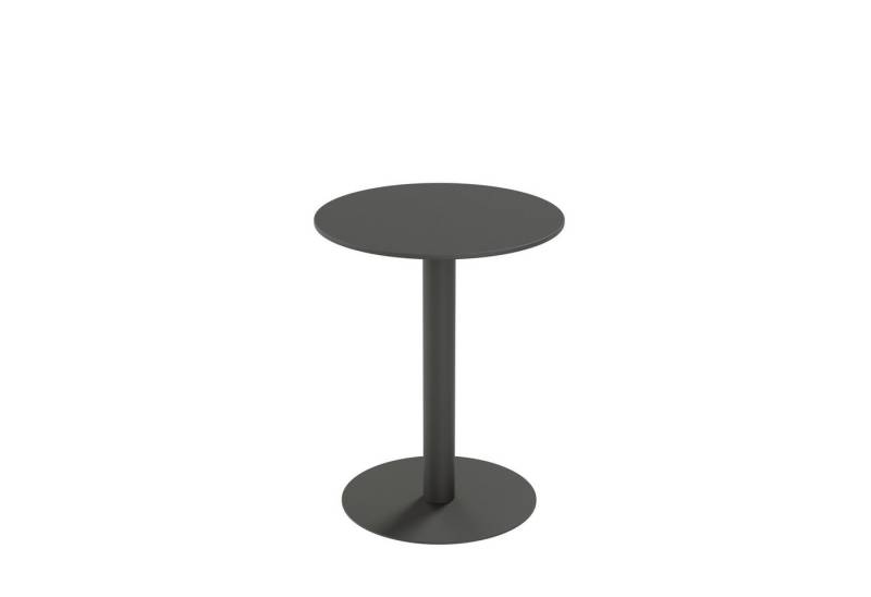 PAPERFLOW Schreibtisch Bistrotisch Cross TRCROS60M.01 rund 60x75cm schwarz von PAPERFLOW