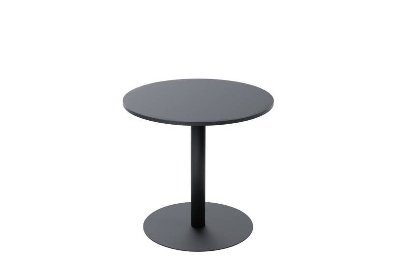 PAPERFLOW Schreibtisch Bistrotisch Mezzo TRMR80.01.01 rund 80cm schwarz/schwarz von PAPERFLOW