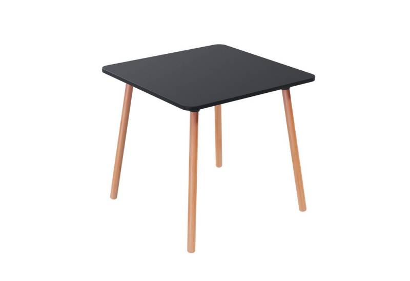 PAPERFLOW Schreibtisch Bistrotisch Palomba TRPC80.23.01 80x80cm buche/schwarz von PAPERFLOW