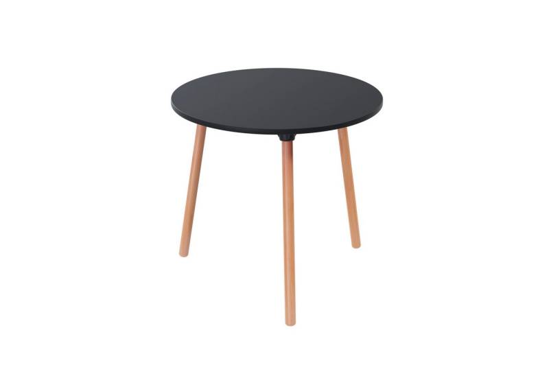 PAPERFLOW Schreibtisch Bistrotisch Palomba TRPR80.23.01 rund 80cm buche/schwarz von PAPERFLOW