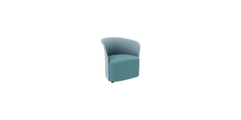 PAPERFLOW Sessel Paperflow Sessel Crown FTCROWN.06 blau Der Clubsessel der neuen Genera von PAPERFLOW