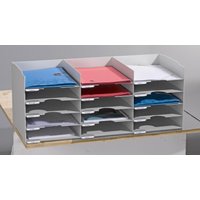 PAPERFLOW Sortierstation DIN A4+ 15-Fach lichtgrau PAPERFLOW Sortierstation DIN A4+ 15-Fach lichtgrau von PAPERFLOW