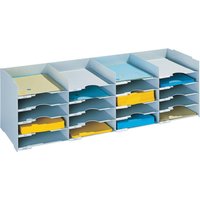 PAPERFLOW Sortierstation DIN A4+ 20-Fach  lichtgrau von PAPERFLOW