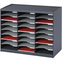 PAPERFLOW Sortierstation DIN A4 24-Fach anthrazit PAPERFLOW Sortierstation DIN A4 24-Fach anthrazit von PAPERFLOW