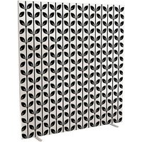 PAPERFLOW Trennwand easyScreen Black & White, 60579 bunt 160,0 x 173,4 cm von PAPERFLOW