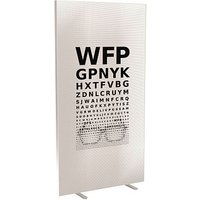 PAPERFLOW Trennwand easyScreen Business, 61227 bunt 94,0 x 173,4 cm von PAPERFLOW