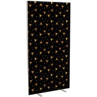 PAPERFLOW Trennwand easyScreen Classic Chic, 60009 bunt 94,0 x 173,4 cm von PAPERFLOW
