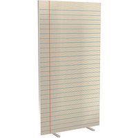 PAPERFLOW Trennwand easyScreen Contents, 61979 bunt 94,0 x 173,4 cm von PAPERFLOW