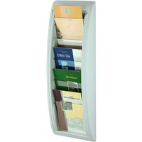 PAPERFLOW Kompakt Wandprospekthalter A5 5-Fach grau PAPERFLOW Kompakt Wandprospekthalter A5 5-Fach grau von PAPERFLOW