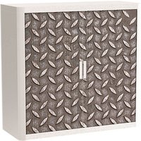 PAPERFLOW easyOffice Industrial Rollladenschrank 61782 2 Fachböden 110,0 x 41,5 x 104,0 cm von PAPERFLOW