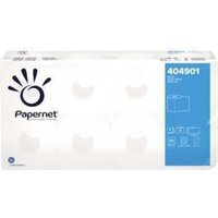 Toilettenpapier 404901 3lagig 250Blatt weiß 8 Rl./Pack. - Papernet Toilettenpapier 404901 3lagig 250Blatt weiß 8 Rl./Pack. - Papernet von PAPERNET