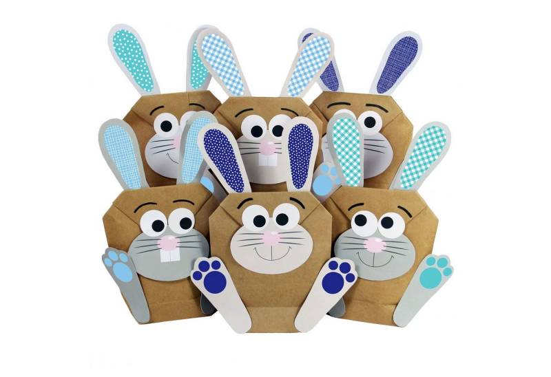 PAPIERDRACHEN Osterhase Geschenktüten zu Ostern von PAPIERDRACHEN