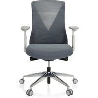 hjh OFFICE Bürostuhl / Drehstuhl PAPIL PRO Stoff/Netzstoff, grau von hjh OFFICE