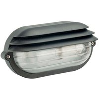 Schwarze, ovale Deckenlampe Papillon Palpebra von PAPILLON