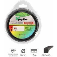 Papillon - Professioneller gezahnter Nylon-/Aluminiumdraht ø 3,0 mm. Rolle 12 Meter von PAPILLON