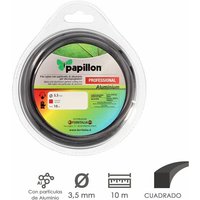 Papillon - Professioneller quadratischer Nylon-/Aluminiumdraht ø 3,5 mm. 10 Meter rollen von PAPILLON