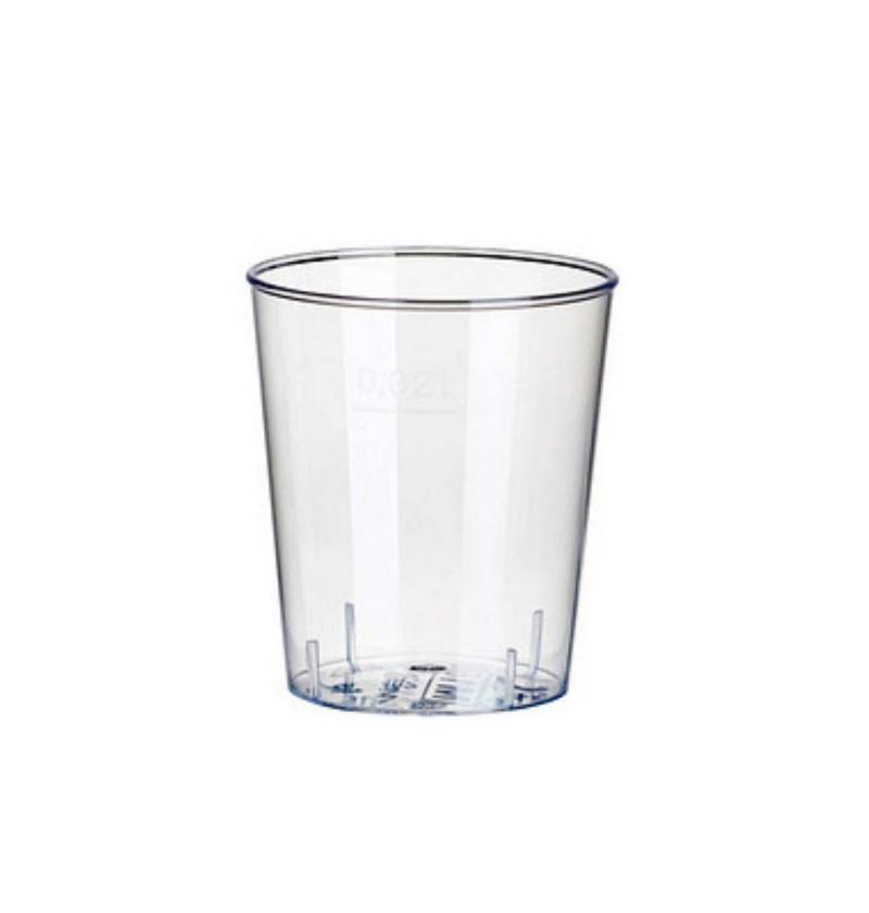 PAPSTAR GmbH Hängedekoration Schnapsglas aus PS 2 cl, 40 St von PAPSTAR GmbH