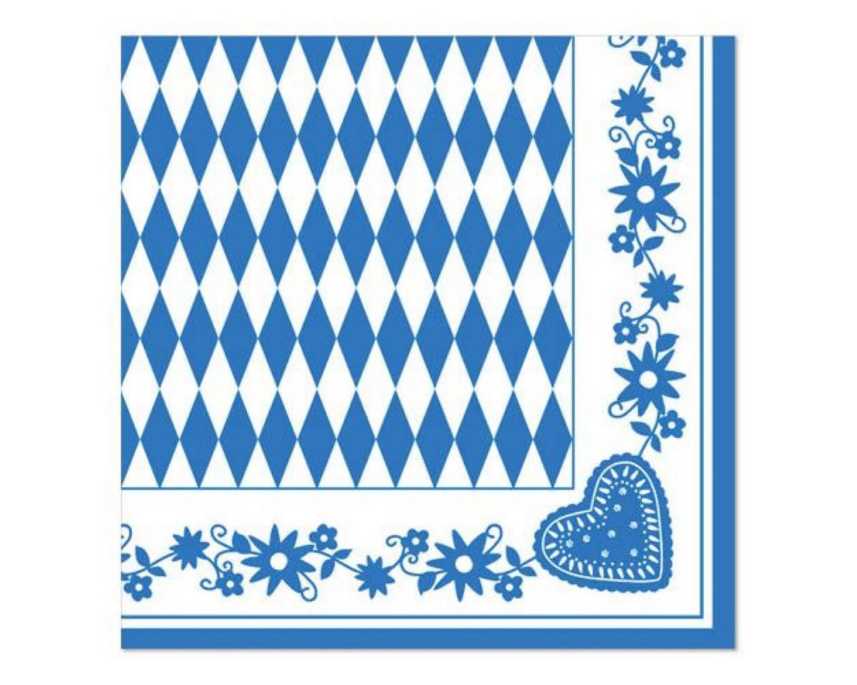 PAPSTAR GmbH Hängedekoration Servietten Motiv 40x40cm/50Stk., Bayrisch Blau PAPSTAR GmbH Hängedekoration Servietten Motiv 40x40cm/50Stk., Bayrisch Blau von PAPSTAR GmbH