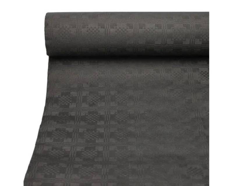PAPSTAR GmbH Hängedekoration Tischdecke Papier Damastprägung 50x1m, Schwarz PAPSTAR GmbH Hängedekoration Tischdecke Papier Damastprägung 50x1m, Schwarz von PAPSTAR GmbH