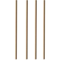 PAPSTAR Strohhalme pure braun von PAPSTAR