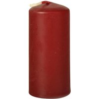 PAPSTAR Stumpenkerzen 9 cm bordeaux von PAPSTAR