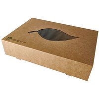 10 PAPSTAR Catering-Kartons pure 35,7 x 24,7 cm von PAPSTAR
