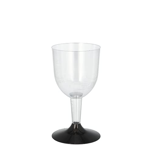 200 Einweg-Weißweingläser, 0,1 l, glasklar, PS, Ø 6,7 cm, 11 cm von PAPSTAR