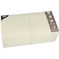 PAPSTAR Servietten creme 3-lagig 16,5 x 16,5 cm 250 St. von PAPSTAR