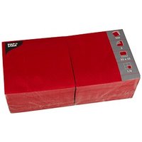 PAPSTAR Servietten rot 3-lagig 16,5 x 16,5 cm 250 St. von PAPSTAR