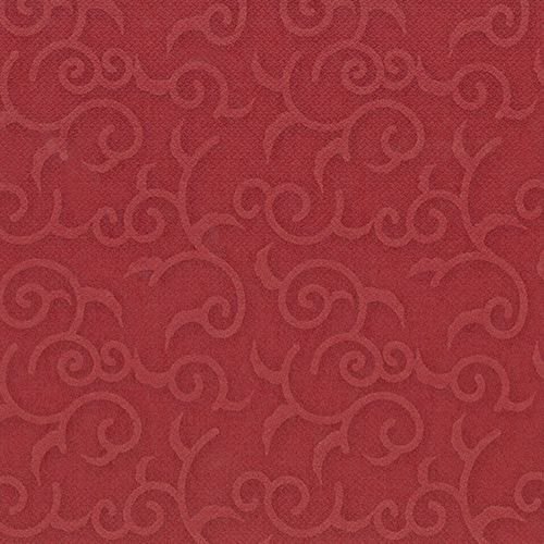 250 Servietten 1/4-Falz 40 x 40 cm bordeaux "Casali" (84880) von PAPSTAR
