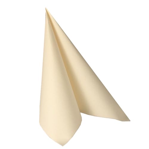 250 Servietten "ROYAL Collection" 1/4-Falz 48x48cm champagner 250 Servietten "ROYAL Collection" 1/4-Falz 48x48cm champagner von PAPSTAR