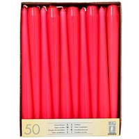 50 STARPAK Kerzen fuchsia von STARPAK