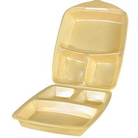 50 STARPAK Einweg-Menüschalen 22,0 x 28,5 cm von STARPAK