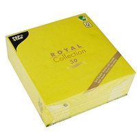 PAPSTAR Servietten limonengrün 3-lagig 40,0 x 40,0 cm, 50 St. von PAPSTAR