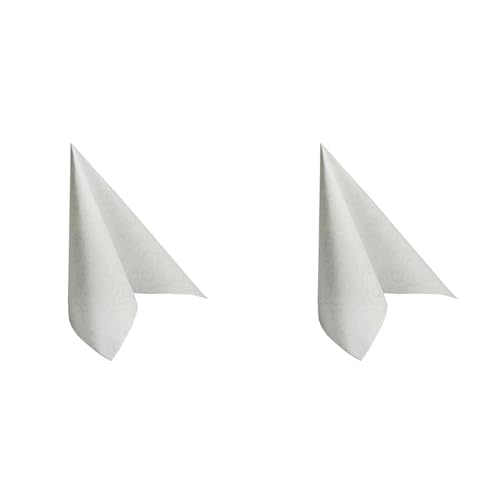 50 Servietten "ROYAL Collection" 1/4-Falz 40 cm x 40 cm weiß "Casali" Hochzeit Geburtstag Verlobung Weihnachten (Packung mit 2) von PAPSTAR
