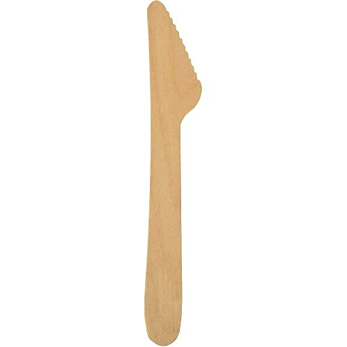 500 Messer, Holz "pure" 16,5 cm von PAPSTAR