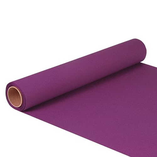 PAPSTAR 6 Tischläufer, Tissue ROYAL Collection 5 m x 40 cm lila auf Ro von PAPSTAR