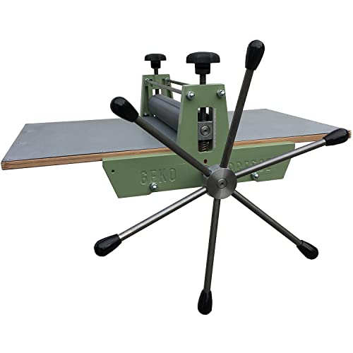 CREATIV-DISCOUNT Handdruckpresse für Tief- und Hochdruck, Breite 40 cm, Drucke bis Format A3 von PAPSTAR