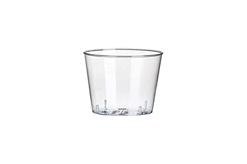 PAP Star 12158 40x Glaeser fuer Schnaps, PS 2 cl Ø 3,7 cm · 4,1 cm glasklar Plastik von PAPSTAR