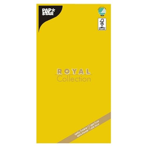 PAPSTAR 10 Tischdecken Tissue ROYAL Collection 120cm x 180cm gelb PAPSTAR 10 Tischdecken Tissue ROYAL Collection 120cm x 180cm gelb von PAPSTAR