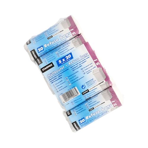 PAPSTAR 100 Kosmetik-Müllbeutel LDPE 5 l 44 cm x 36 cm Weiss 12086 Abfallbeutel Müllbeutel PAPSTAR 100 Kosmetik-Müllbeutel LDPE 5 l 44 cm x 36 cm Weiss 12086 Abfallbeutel Müllbeutel von PAPSTAR