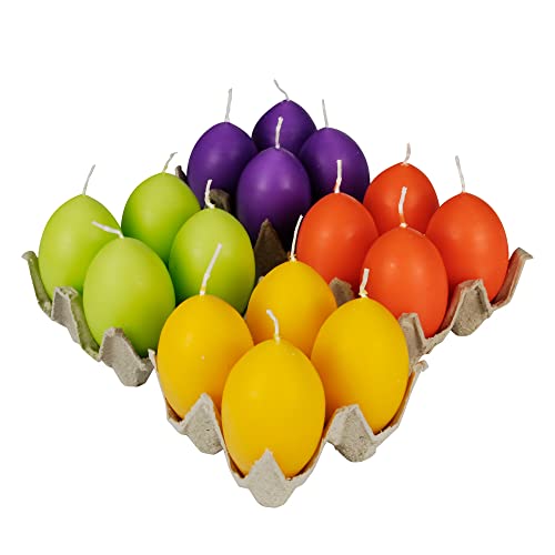 PAPSTAR 13491 Ostereikerzen, Durchmesser: 67 mm, farbig sortiert von PAPSTAR