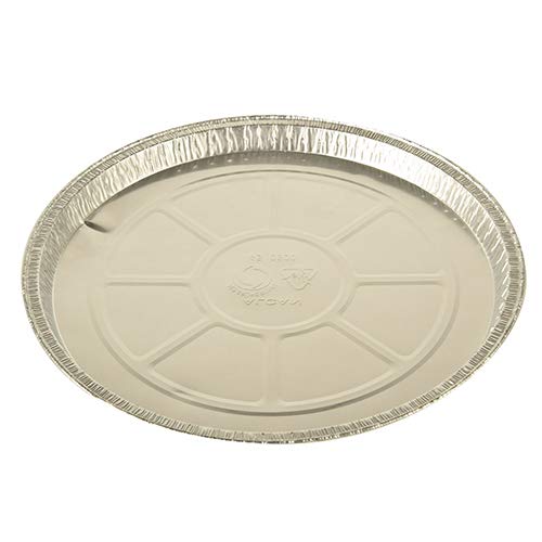 PAPSTAR 25 Rundformen, Alu rund Ø 25 cm · 1,5 cm, Sie erhalten 10 Packungen á 25 Stück (insgesamt 250 Stück) von PAPSTAR