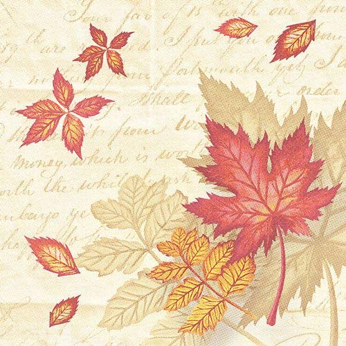 PAPSTAR 250 Servietten ROYAL Collection 1/4-Falz 40 cm x 40 cm Autumn Colours 86659 Premium stoffähnlich hochwertig Qualität stabil Gute Faltbarkeit Herbst Blätter PAPSTAR 250 Servietten ROYAL Collection 1/4-Falz 40 cm x 40 cm Autumn Colours 86659 Premium stoffähnlich hochwertig Qualität stabil Gute Faltbarkeit Herbst Blätter von PAPSTAR