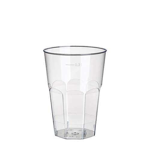 PAPSTAR 30 Gläser für Latte Macchiato, PS 0,3 l Ø 8 cm · 11 cm glasklar, Sie erhalten 30 Stück PAPSTAR 30 Gläser für Latte Macchiato, PS 0,3 l Ø 8 cm · 11 cm glasklar, Sie erhalten 30 Stück von PAPSTAR