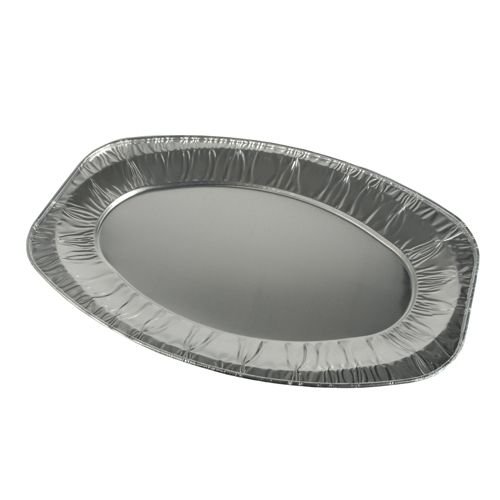 PAPSTAR 30 Servierplatten, Alu oval 43 cm x 29 cm 10409 Party, Catering von PAPSTAR